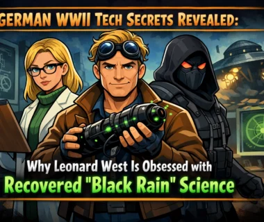 German WWII Tech Secrets Revealed: Why Leonard West Is Obsessed with Recovered “Black Rain” Science