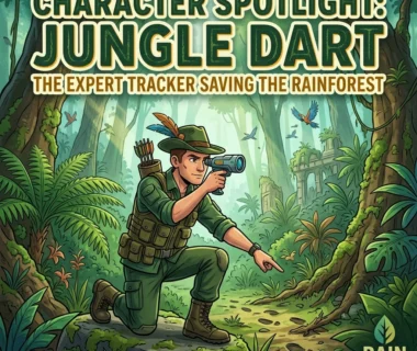 Character Spotlight: Jungle Dart ,  The Expert Tracker Saving the Rainforest