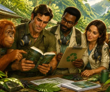 Are Paper Books Bad for the Planet? The Rainsavers’ Very Awkward Investigation